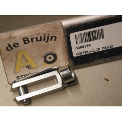 GAFFEL + CLIP M8X32