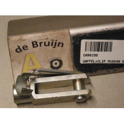 GAFFEL + CLIP M10X40 DIN 71752