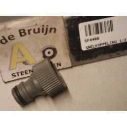 SNELKOPPELNG 1/2" BINNENDRAAD WATER