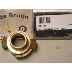 BUITENDRAAD 3/4" GEKA
