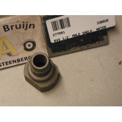RVS 1/2" MALE SNELKOPPELING WATER