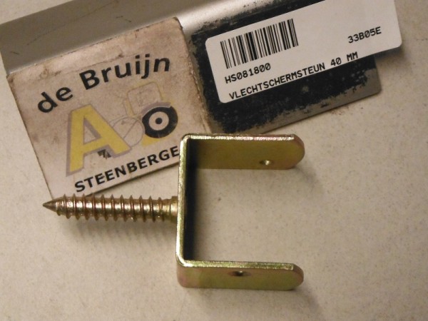 VLECHTSCHERMSTEUN 40MM