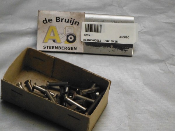 KLINKNAGELS 5X25 (PAK) HERDER
