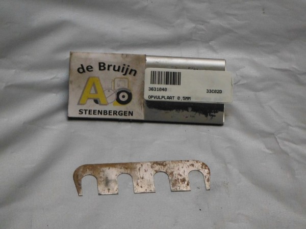 OPVULPLAAT 0.5MM HERDER