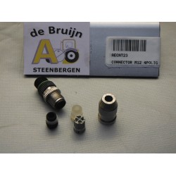 CONNECTOR M12 4-POLIG