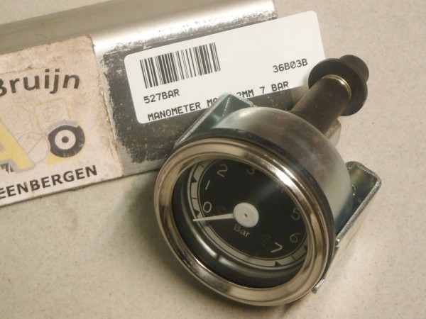 MANOMETER MAN 52MM 7 BAR