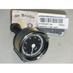MANOMETER ZWART 7 BAR