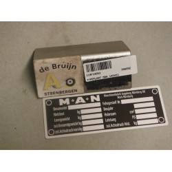 TYPEPLAAT 148X53 TBV MAN