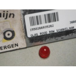 GLAS ROOD RAW SCHAKELAAR